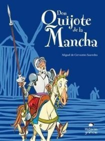 预订 Don Quijote de la Mancha 堂吉诃德，彩色插图版，塞万提斯作品，西班牙文原版