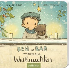 预订 Ben und B?r warten auf Weihnachten 本和小熊在等待圣诞节，德文原版