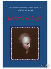 Lectures on Logic逻辑讲座 康德著作剑桥版 英文原版