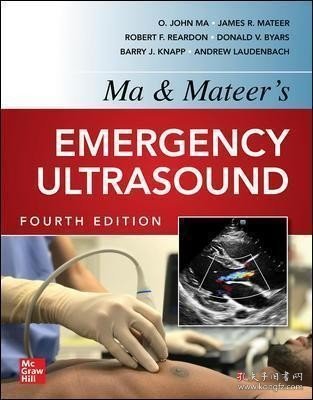 预订 Ma and Mateer's Emergency Ultrasound急诊超声波扫描，第4版，英文原版