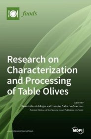预订 Research on Characterization and Processing of Table Olives 食用橄榄的特性与加工研究，英文原版