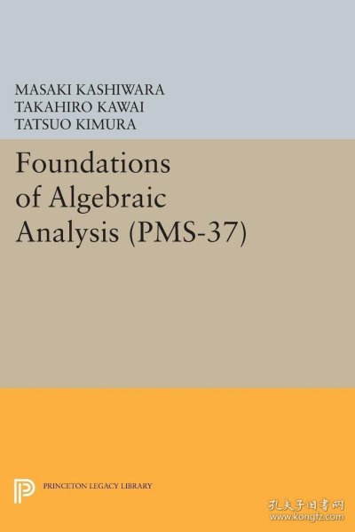 Foundations of Algebraic Analysis，代数分析基础，日本数学家、柏原正树作品，英文原版