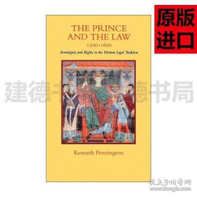 英文原版 The Prince and the Law 1200-1600 君主与法律 西方法律传统的主权与权利 Kenneth Pennington 精装 进口英语原版书籍