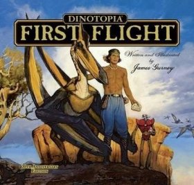 预订 Dinotopia: First Flight : 20th Anniversary Edition 恐龙王国：首飞，20周年纪念版，英文原版