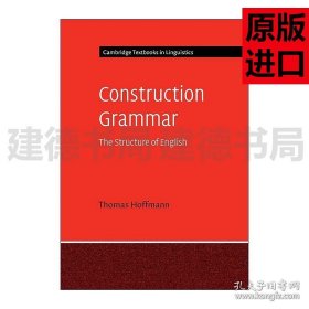 Construction Grammar 构式语法 剑桥语言学文本系列