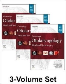 预订 Cummings Otolaryngology : Head and Neck Surgery  3-Volume Set 耳鼻喉科学，第7版，3卷套，英文原版