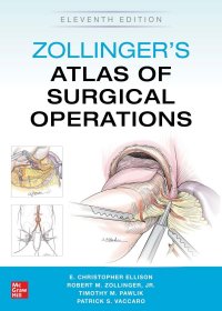 预订 Zollinger's Atlas Of Surgical Operations 外科手术，第11版，英文原版