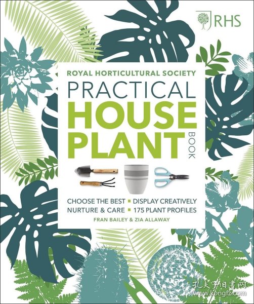 预订 RHS Practical House Plant Book，英文原版