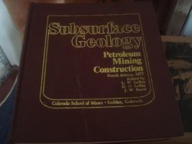 Subsurface geology: Petroleum, mining, construction