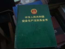 中华人民共和国安全生产法实务全书 上中下