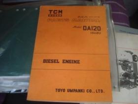 TCM  PARTS MANUAL MODEL DAI20 ISUZU