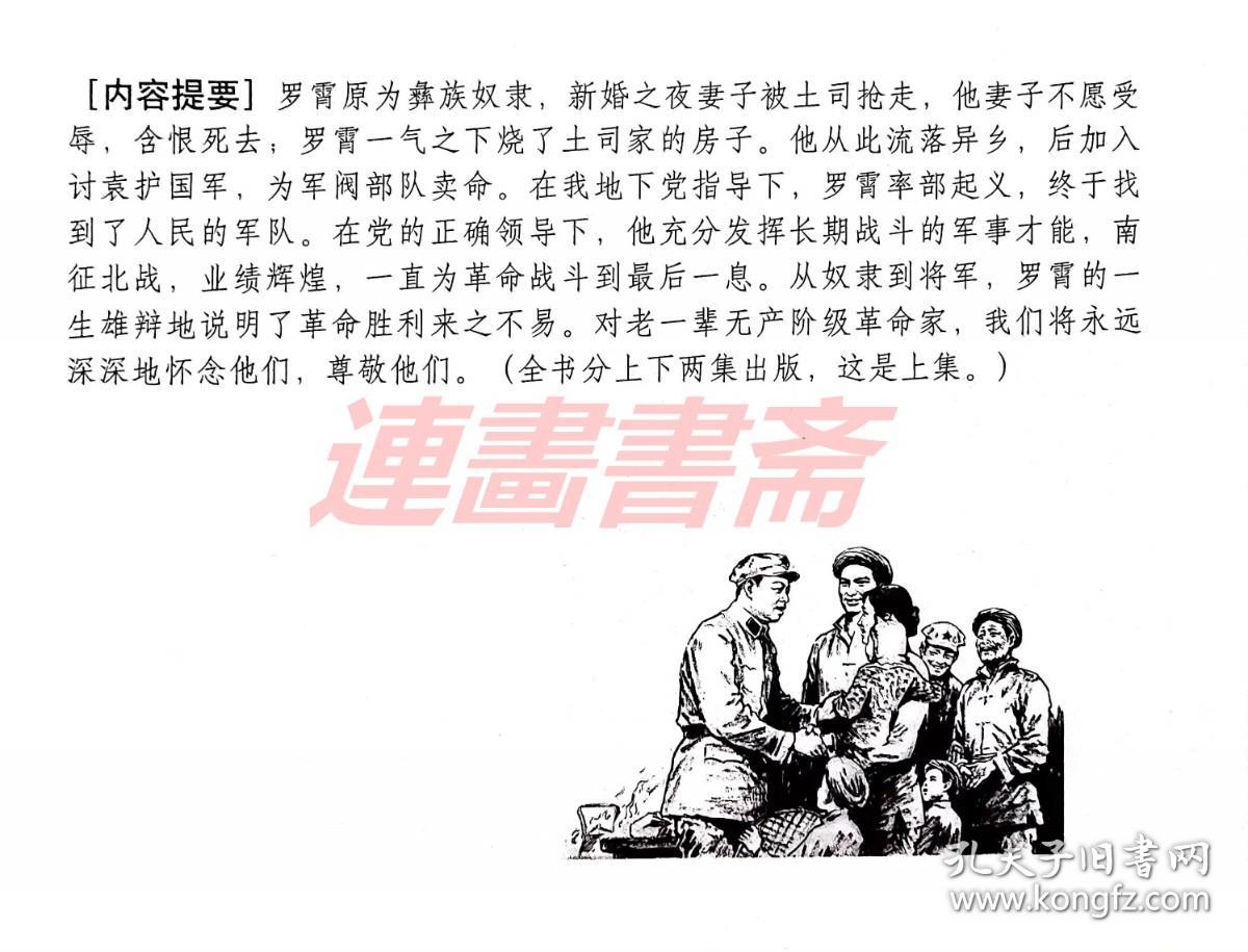 从奴隶到将军 上集 上美32开布脊大精 （处理）