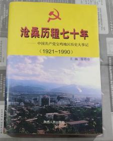 沧桑历程七十年——中囯共产党宝鸡地区历史大事记（1921---1990）.