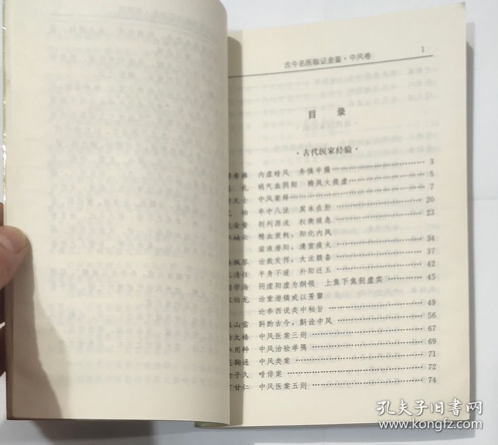 古今名医临证金鉴 中风卷
