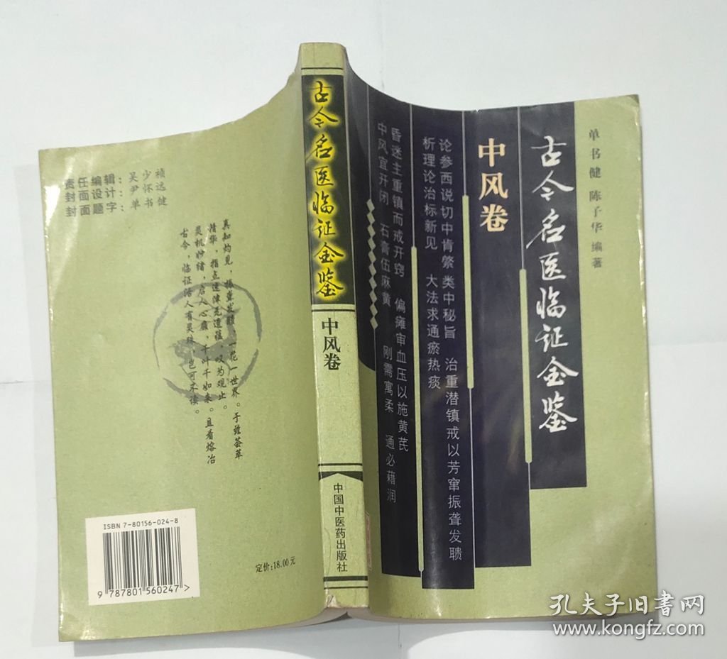古今名医临证金鉴 中风卷