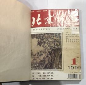 北京中医1995年第1-6卷精装合订本