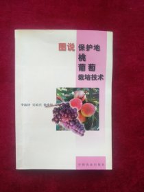 【30B】 圖說保護地桃葡萄栽培技術(shù) 書品如圖