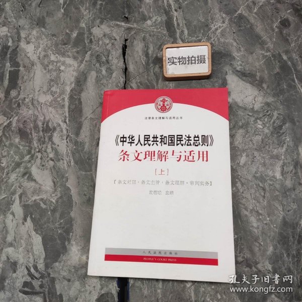 中华人民共和国民法总则 条文理解与适用（套装上下册）