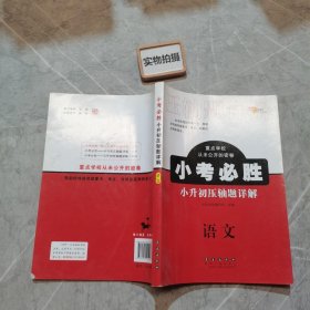 小考必胜小升初压轴题详解 语文