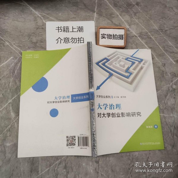 大学治理对大学创业影响研究/福州大学“东南法学”系列专著