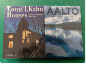 斋藤裕系列； Aalto / LOUIS I.KAHN 住宅设计 2本合售