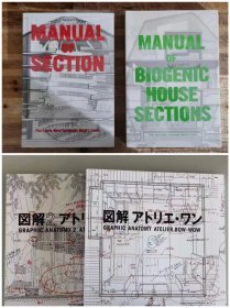 现货 Manual of Biogenic住宅剖面手册+ Sections: Anatomy 图解