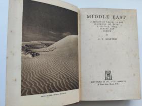 Middle East 1941年第一版 内有16副照片 6副地图