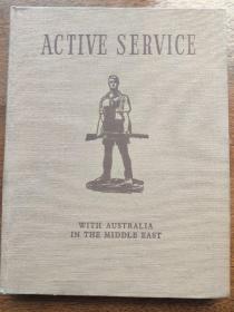 Active Service. With Australia In The Middle East 澳洲战争纪念馆1941年出品 讲诉澳洲军队在中东的战斗情况