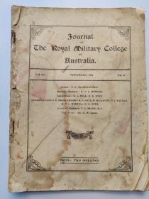 Journal of the Royal Military College of Australia 澳洲皇家军事学院 1916 到 1944 年的部分校刊