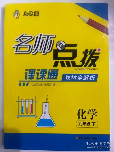 19春名师点拨课课通教材全解析9年级化学（下）沪教版