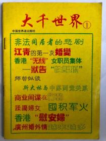 大千世界1,2,3,4,5,6,7,8,9,10（共十本）（32开 中国世界语出版社 1993年10月1版1印）