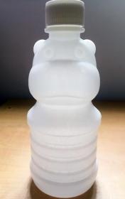收藏品纪念品 白色河马塑料饮料瓶 泰国空饮料瓶 创意花瓶插花 装饰品 玩具