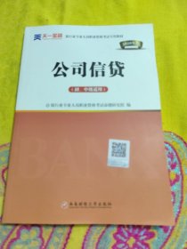 2017银行从业资格考试银行业专业人员职业资格考试教材 公司信贷(初级适用)