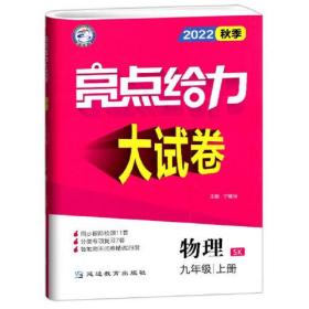 亮点给力大试卷 物理 9年级 上册 SK 2023、