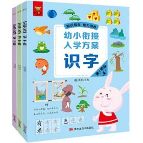 幼小衔接入学方案-识字(全3册)