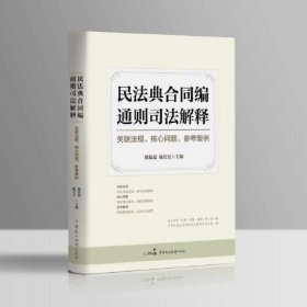 民法典合同编通则司法解释(关联法规核心问题参考案例)