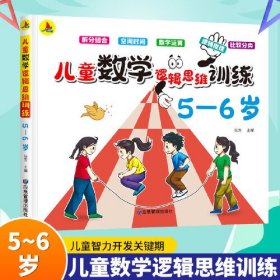 儿童数学逻辑思维训练新版5-6岁