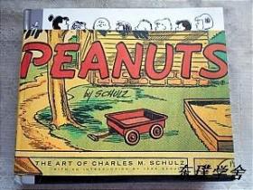 【英文原版连环画册】Peanuts（横版精装本 Art of Charles M. Schulz）