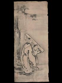 海北友松（1533-1615）松下琴仙图