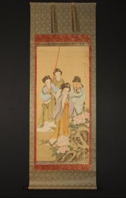 唐玄宗、杨贵妃图，圆山应举门生【驹井源琦】1746-1797