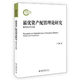 最优资产配置理论研究 北京大学旗舰店正版