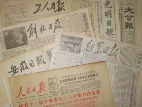原版北京日报1984年5月10日