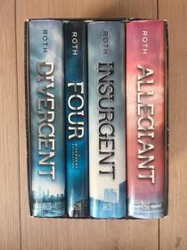 英文 原版 现货 实物 拍摄 The Divergent Series Complete Four-Book Boxset [Hardcover] 维罗尼卡·罗斯 分歧者三部曲 《分歧者》《反叛者》《忠诚者》 加 分歧者外传 全 四册 精装本 附原版 海报