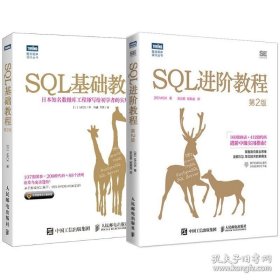 书籍正版【套装2册】SQL基础教程 第2版+SQL进阶教程 第2版 sql基础教程数据库编程sql必知必会面向集合关系数据库sql语言数据原理应用