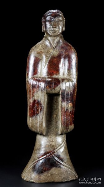 精品和田玉，玉人，长15宽10高45厘米，重7800克