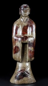 精品和田玉，玉人，长15宽10高45厘米，重7800克