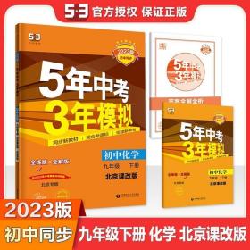 5年中考3年模拟：初中化学（9年级下）（北京课改版）（全练+全解）