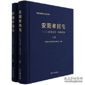 安阳孝民屯(3殷商遗存铸铜遗物上下)(精)/中国田野考古报告集