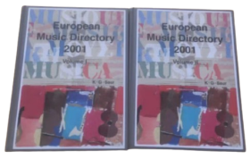 European Music Directory 2001 vol. l. ll