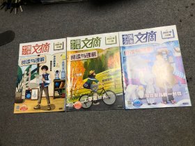 中国少年文摘 阅读与理解 2022年10月、11月、12月 【3期合售】